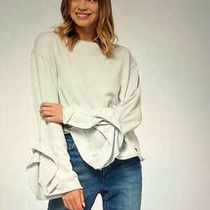 Peace love world 🩵 French terry